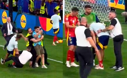 Álvaro Morata fue lesionado por una persona de seguridad de la UEFA y sería duda para la Final