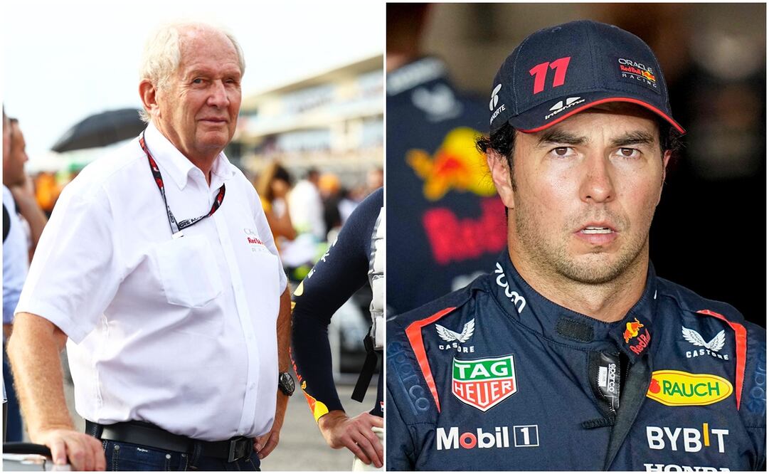 Helmut Marko se ha convertido en el principal crítico de Checo Pérez - AFP