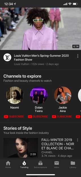 Hoy YouTube lanza apartado exclusivo de moda y belleza 
