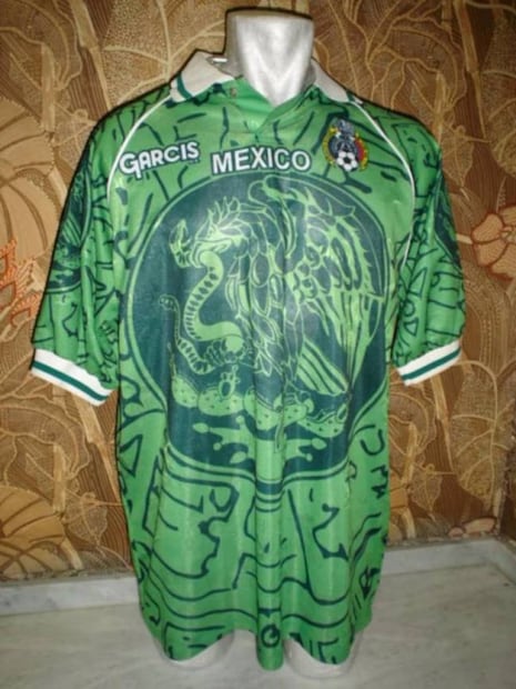 Así luce la playera prohibida de la Selección Mexicana / Foto: Especial