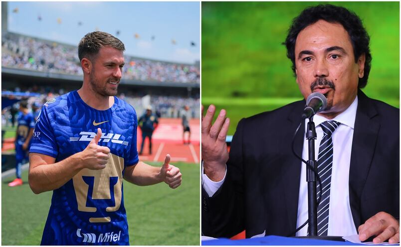 Hugo Sánchez lanzó advertencia a Efraín Juárez sobre Aaron Ramsey; "Vamos a ver si su físico soporta la intensidad de Pumas"