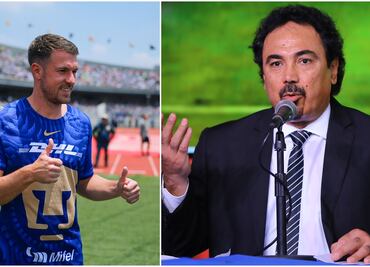 Hugo Sánchez lanzó advertencia a Efraín Juárez sobre Aaron Ramsey; "Vamos a ver si su físico soporta la intensidad de Pumas"