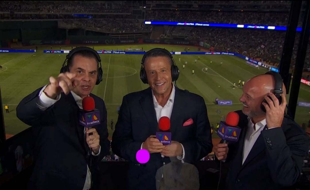 El conductor viajó a Oakland con el equipo de TV Azteca para el partido entre México y Japón | FOTO: @aztecadeportes