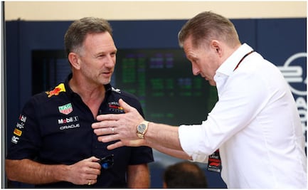 Christian Horner vs Jos Verstappen, filtran video de fuerte discusión entre ellos en GP Bahréin