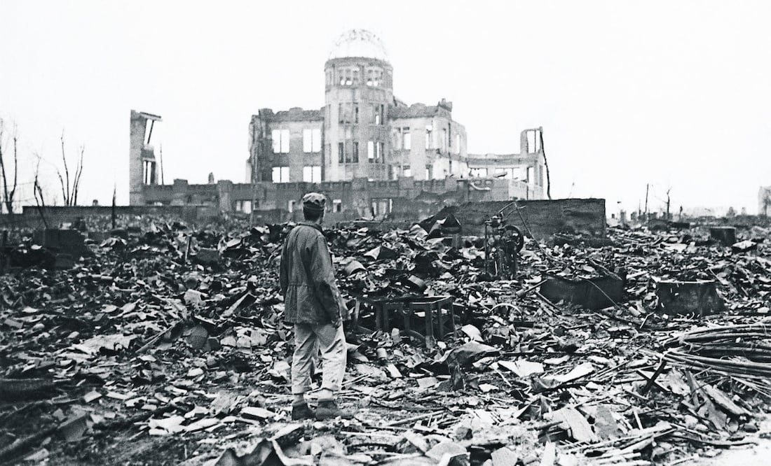 Las ruinas de Hiroshima, Japón, pocas semanas después de que la ciudad fuera arrasada por una bomba atómica. (Foto: AP Photo)