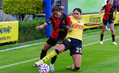 América Femenil deja ir la victoria y empata ante Atlas en Coapa 
