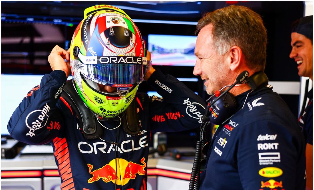 Christian Horner espera que Checo Pérez vuelva a la pelea en 2024 - AFP