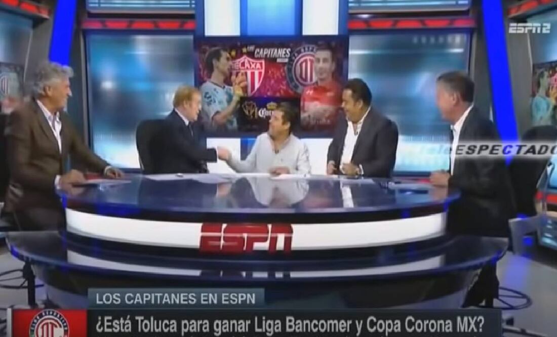 El Burro Van Rankin apareció en ESPN en 2018, pese a tener exclusividad con Televisa. Foto: Especial