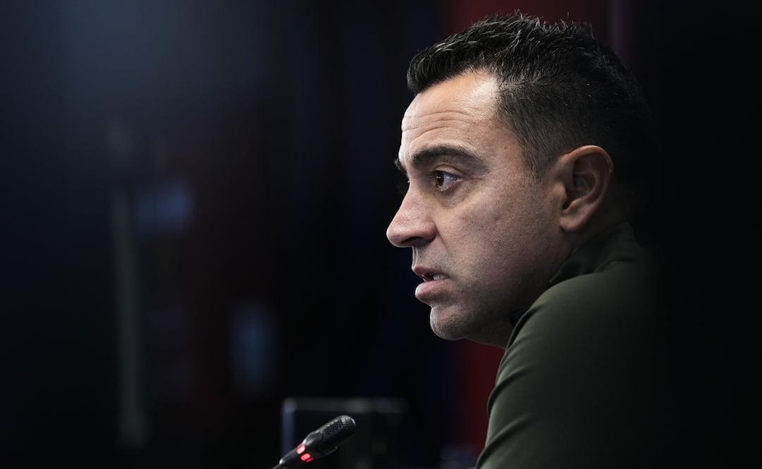 Xavi Hernández en rueda de prensa - Foto: EFE
