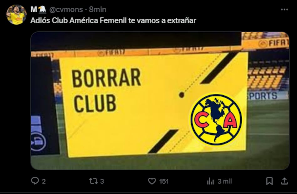 Estos son LOS MEJORES MEMES de la derrota del América en la final de la Liga MX Femenil