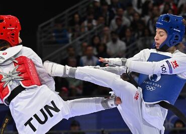 Daniela Souza, taekwodoín mexicana, perdió ante Ikram Dhahri en su debut en París 2024