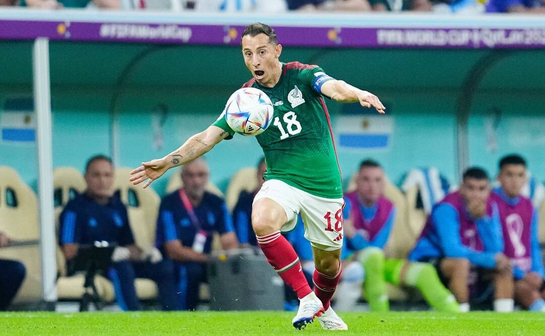 Andrés Guardado disputó su quinto Mundial en Qatar 2022. Foto: Imago7