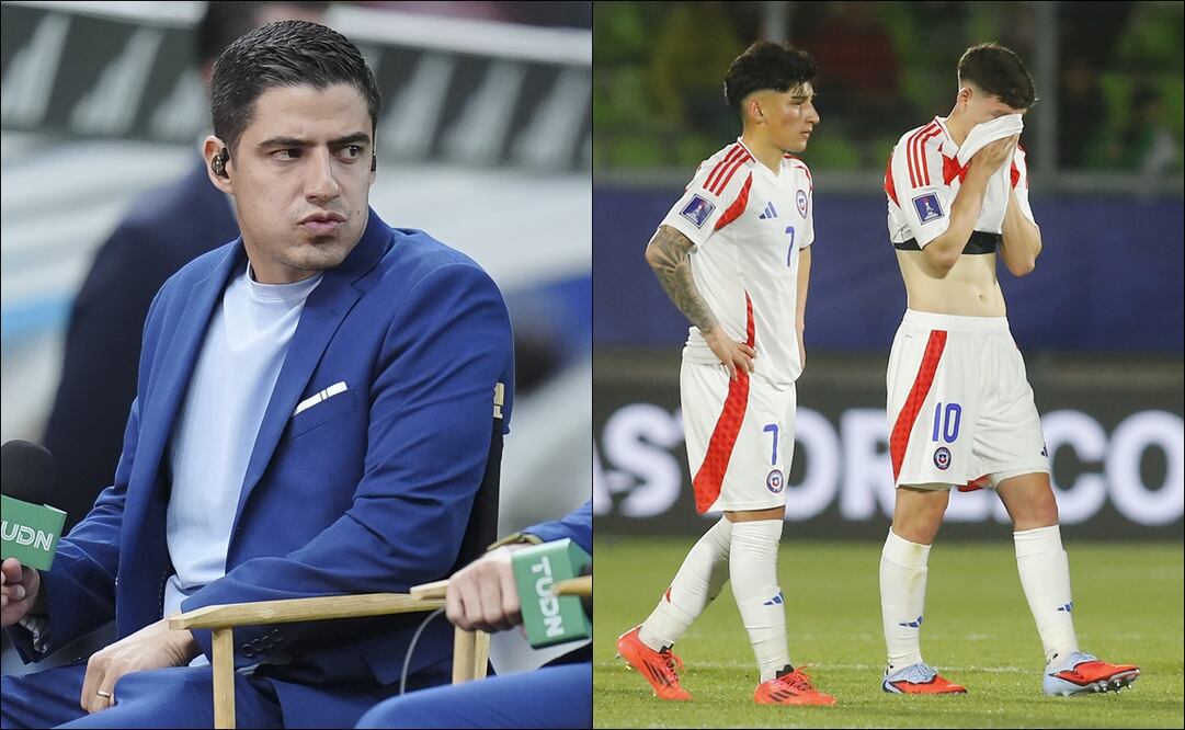 Andrés Vaca no se guardó nada al burlarse de los chilenos tras el triunfo de México en el Mundial Sub 20. FOTO: Imago7 / EFE