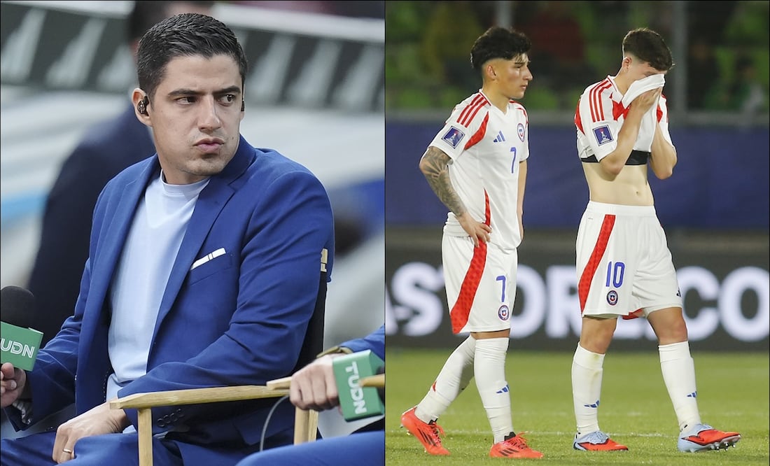 Andrés Vaca no se guardó nada al burlarse de los chilenos tras el triunfo de México en el Mundial Sub 20. FOTO: Imago7 / EFE