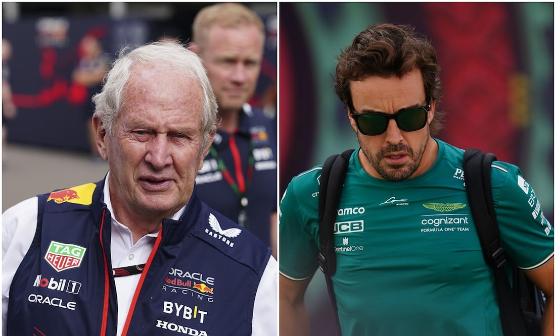 Helmut Marko aseguró que los rumores fueron inventados por el mismo Fernando Alonso - Imago7