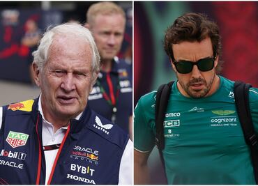 Helmut Marko culpa a Fernando Alonso de los rumores que lo ponen en Red Bull