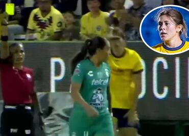 Nicki Hernández se molestó e insultó con la seña de 'loser' a una jugadora del León