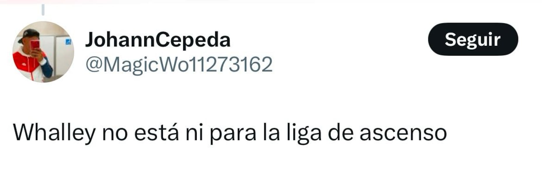 Tweets Óscar Whalley
