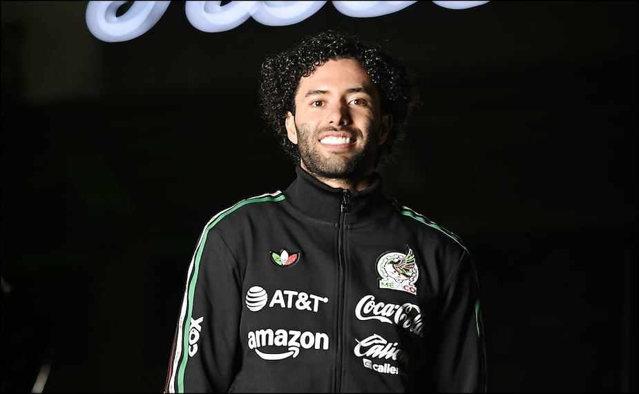 César Huerta se unió recientemente a la concentración de la Selección Mexicana en Pasadena. FOTO: Imago7