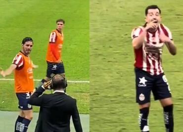 Pollo Briseño discutió con un periodista durante el Clásico Tapatío