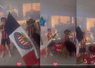 Hijos de Fernando Gago motivaron a las Chivas previo a la Semifinal de Vuelta ante el América