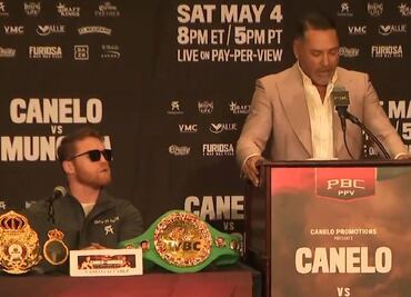 Canelo Álvarez llama "lacra" a Óscar de la Hoya, quien advierte que demandará al tapatío