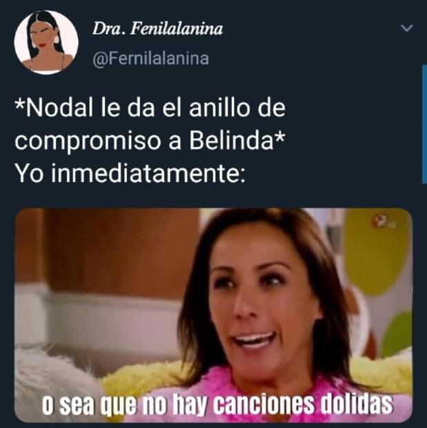 Los 10 mejores memes del compromiso de Belinda y Christian Nodal