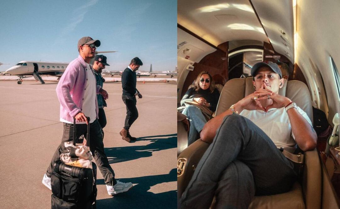 Chicharito Hernández dejó Los Ángeles para partir a Guadalajara, su nuevo hogar. Foto: Especial