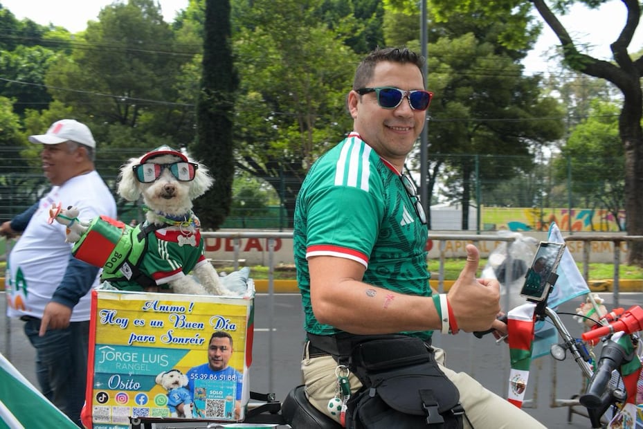 Este es el ambiente que se vive previo a la inauguración del Mundial de 2026 - Foto: Santiago Cadena | EL UNIVERSAL