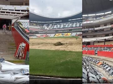 Filtraron imágenes de cómo va la remodelación del Estadio Azteca para el Mundial 2026