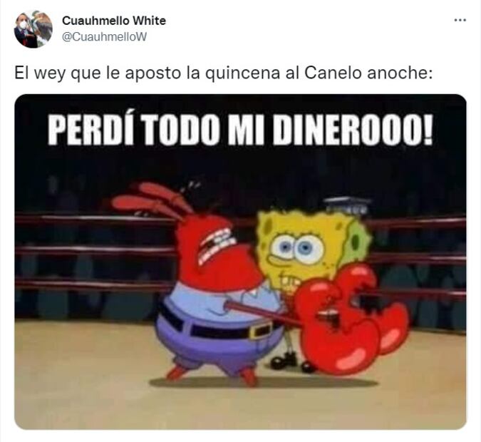 Los 10 mejores memes de la derrota de Saúl “Canelo” Álvarez