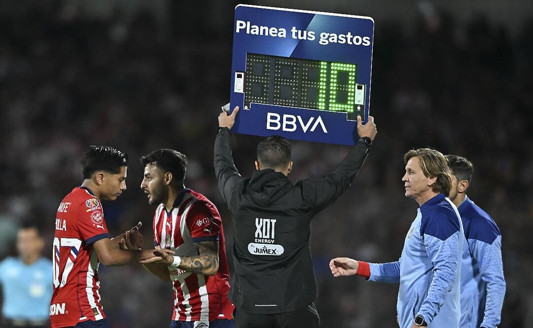 Desde la Jornada 10, Alexis Vega no tenía actividad con el Guadalajara. Foto: Imago7