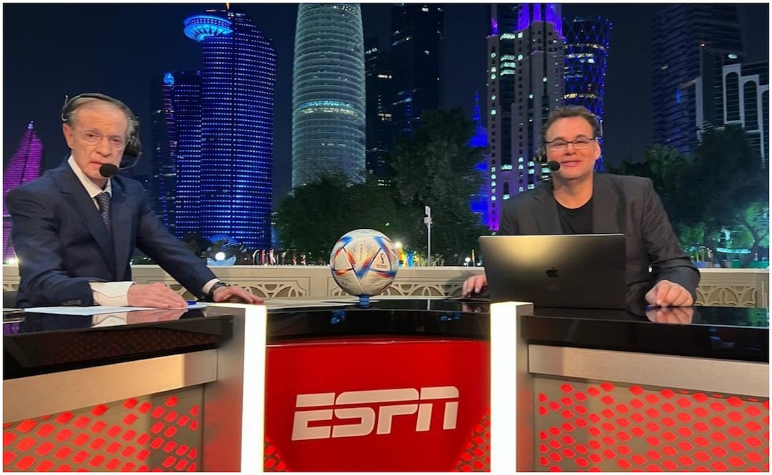 José Ramón Fernández y David Faitelson en ESPN