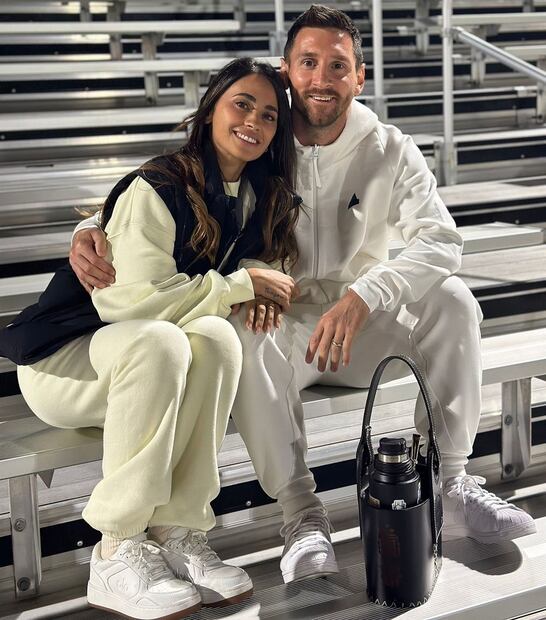 Lionel Messi en el nuevo barco de Royal Caribbean. Fuente: Instagram @leomessi