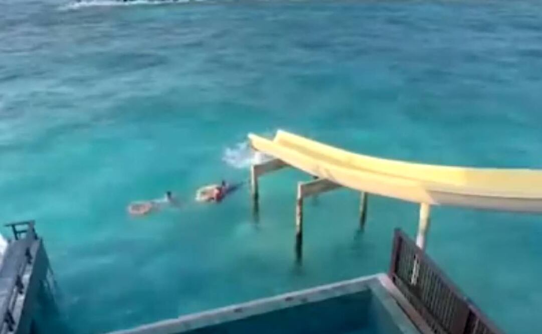 Cámaras de seguridad captaron el momento. Foto: Especial.