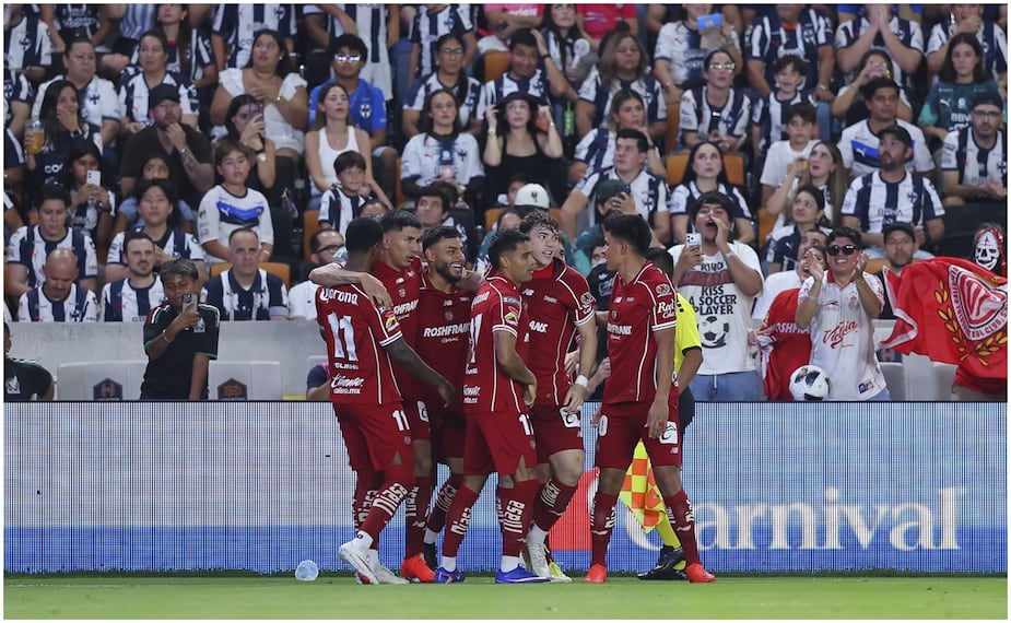 Toluca derrota a Rayados Foto: Imago7