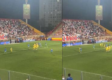 Nico Castillo recuperó su instinto de 'killer' y marcó una joya de gol de tiro libre en Chile