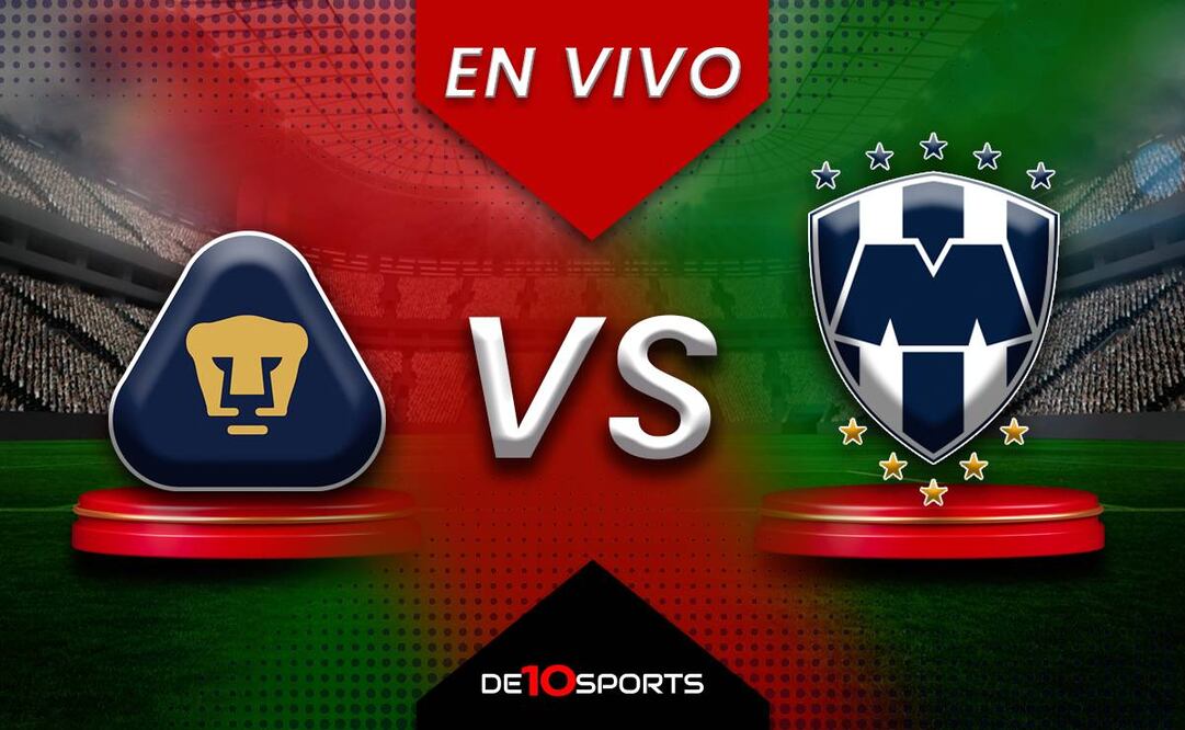 Pumas vs Monterrey EN VIVO: Juego ONLINE | Liga MX HOY | Jornada 12 | Clausura 2025