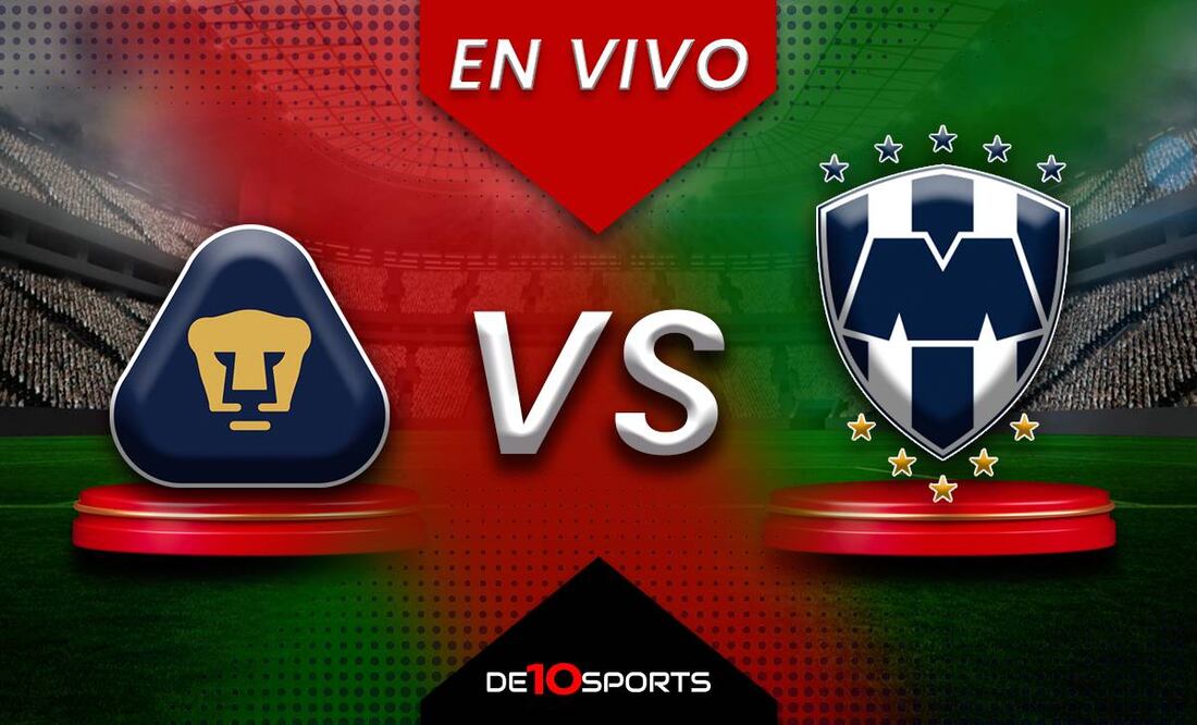Pumas vs Monterrey EN VIVO: Juego ONLINE | Liga MX HOY | Jornada 12 | Clausura 2025