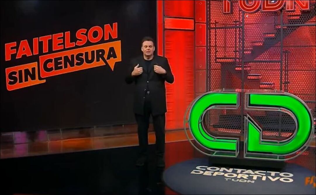 David Faitelson se burló de sus seguidores al llamarlos “educados e inteligentes” / FOTO: ESPECIAL