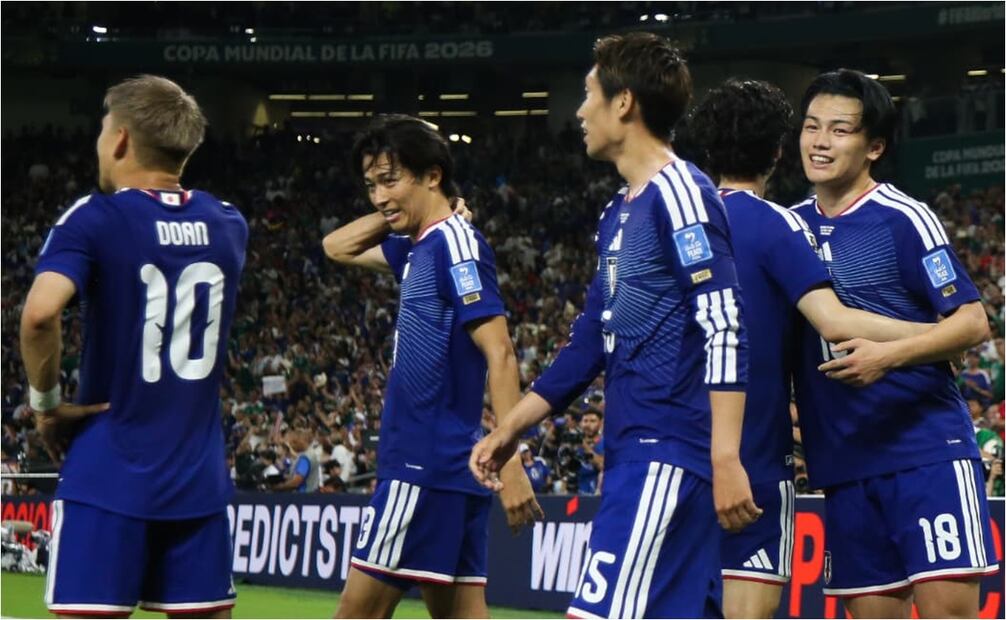 La Selección de Japón de apoderó del estadio Monterrey. FOTO: Carlos Mejía/ EL UNIVERSAL
