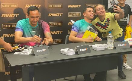 Luis Ángel Malagón y Rodolfo Cota convivieron con aficionados del América; así se vivió el emotivo momento