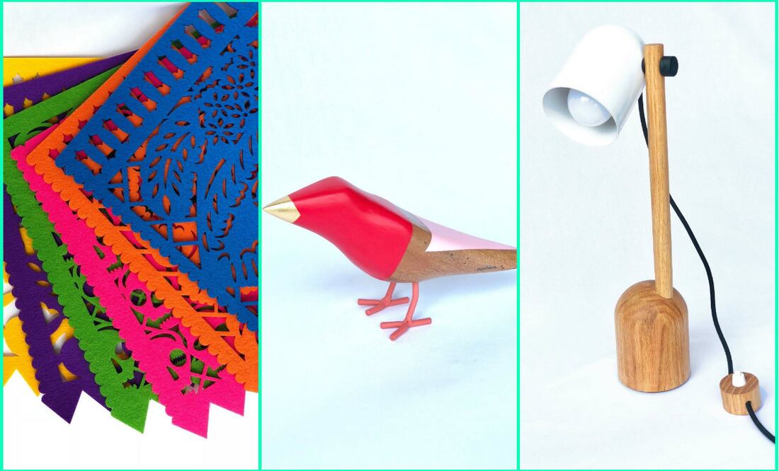 Obras de diseñadores mexicanos que están disponibles en: ebay.com/tiendatamayo