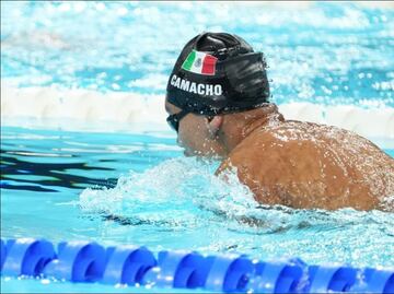 Ángel Camacho se cuelga la medalla de plata en para natación y México llega a 16 medallas