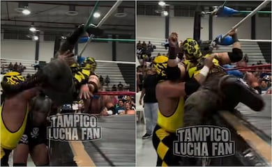 VIDEO: Luchador mexicano se lesiona gravemente en una función independiente