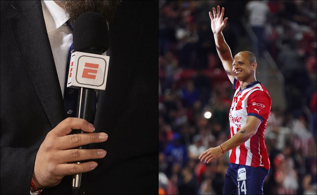 Periodista de ESPN estalló contra Chicharito Hernández por decir “estupide…” / FOTOS: Imago7