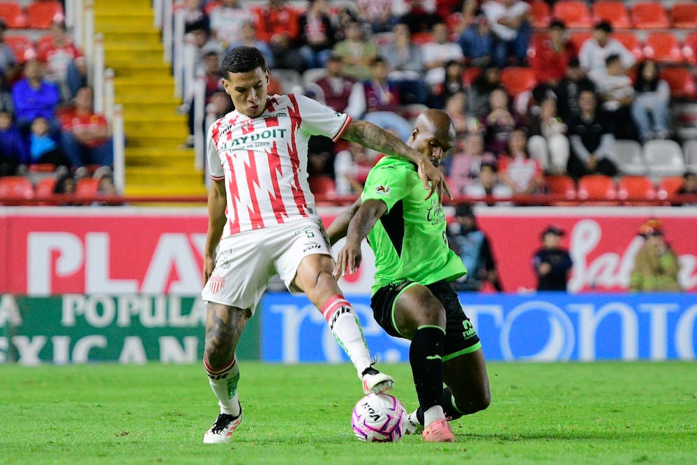 Necaxa y FC Juárez en partido, durante la fase regular del torneo Apertura 2026 - Foto: Imago7