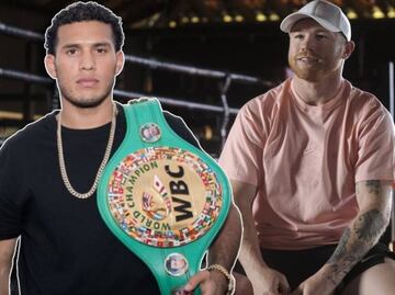 Canelo Álvarez no se engancha y esquiva las críticas de David Benavidez: 'Siempre está de hablador'
