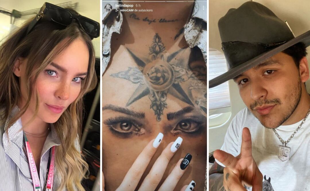 Fotos: Instagram @belindapop/@nodal