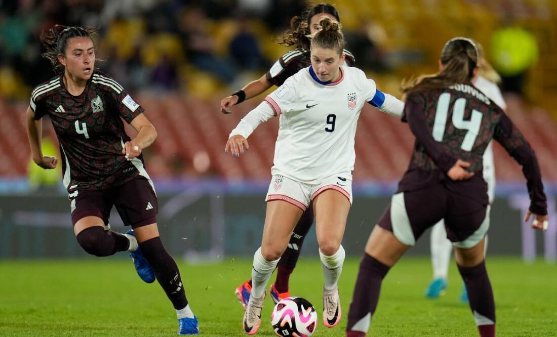 México se vio dos veces abajo en el marcador, pero ya no pudo responder. Foto: AP.